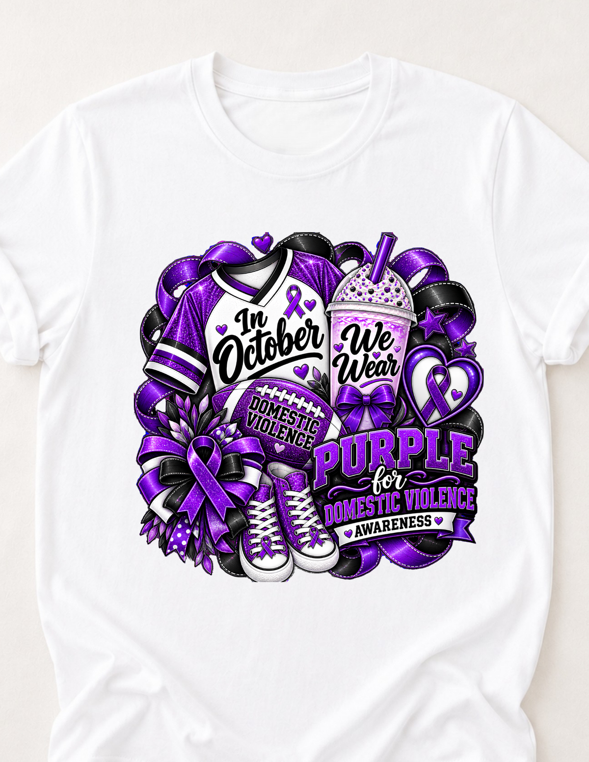 Domestic Violence Awareness - In October We Wear Purple