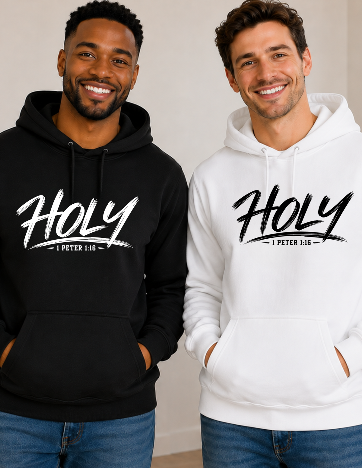 HOLY 1 Peter 1:16 Christian Hoodie