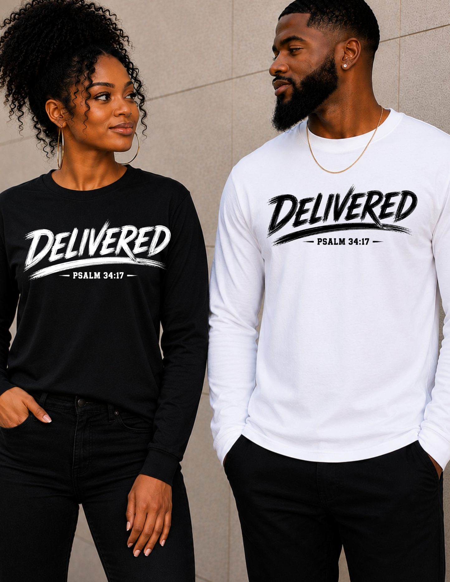 DELIVERED Christian Sweatshirt | Faith & Inspiration