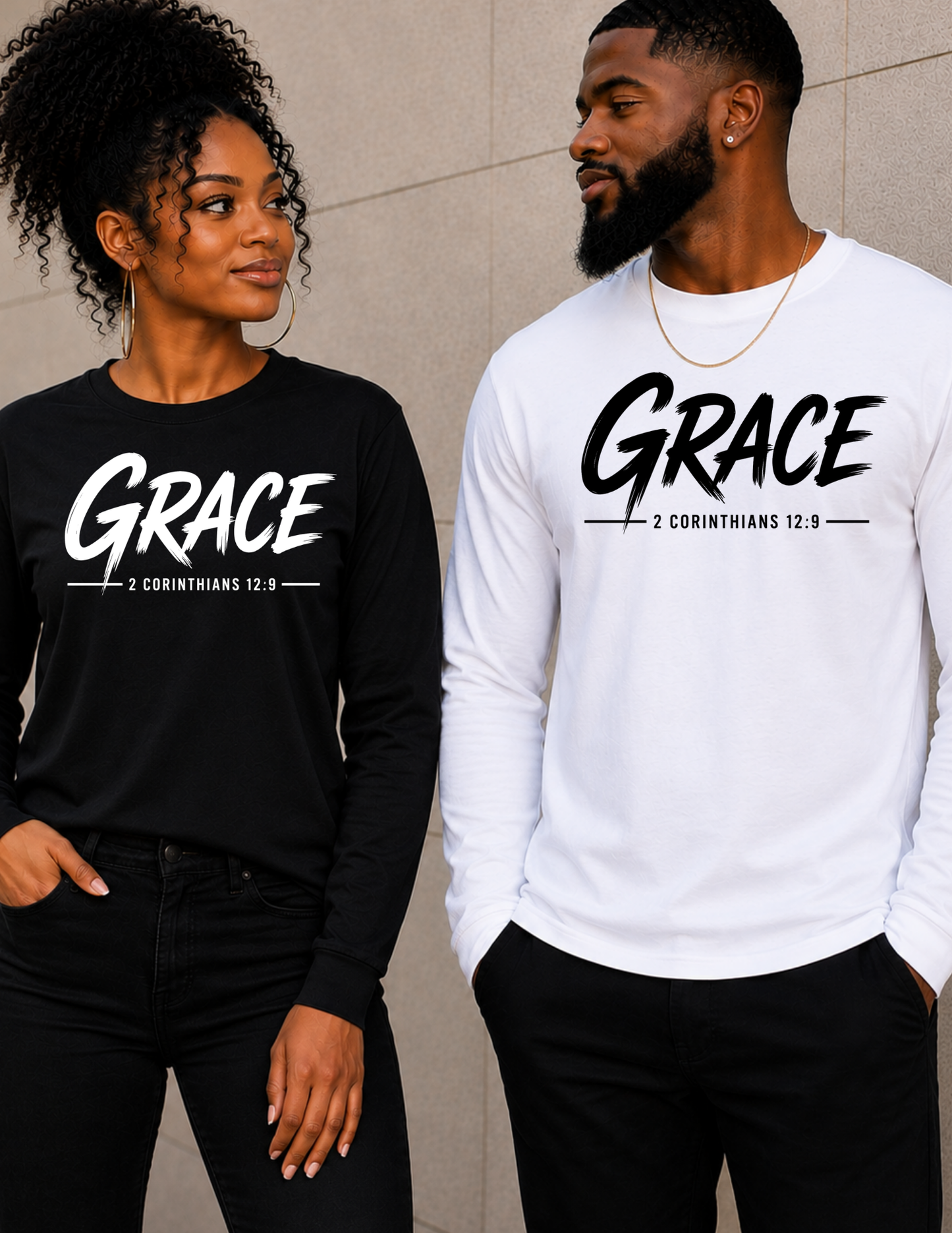 GRACE Christian Sweatshirt | Faith & Inspiration
