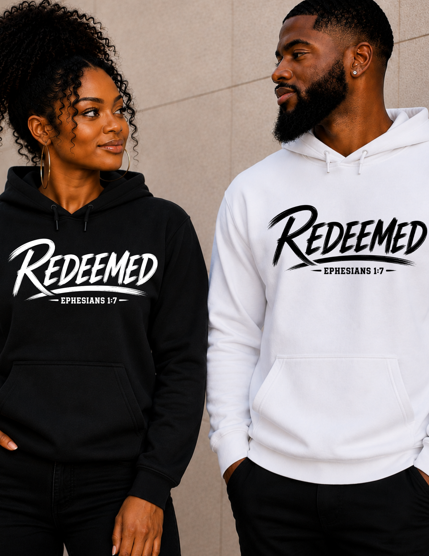 REDEEMED Christian Hoodie | Faith & Inspiration