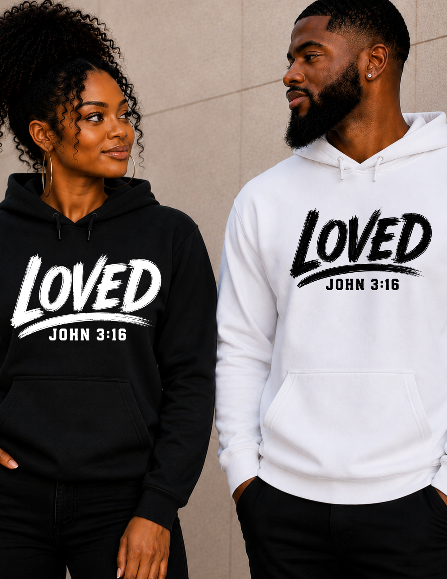 LOVED Christian Hoodie | Faith & Inspiration