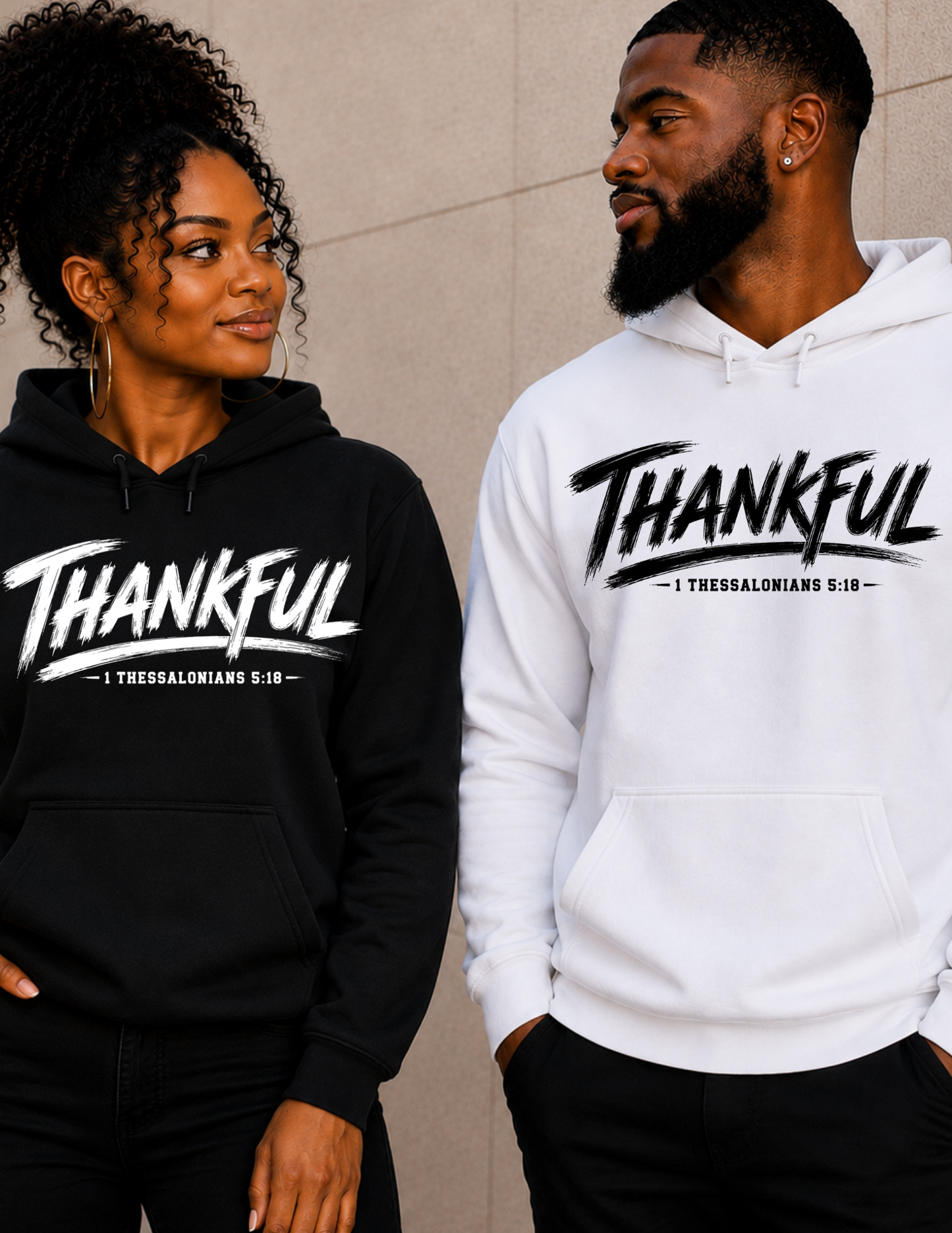 THANKFUL Christian Hoodie | Faith & Inspiration