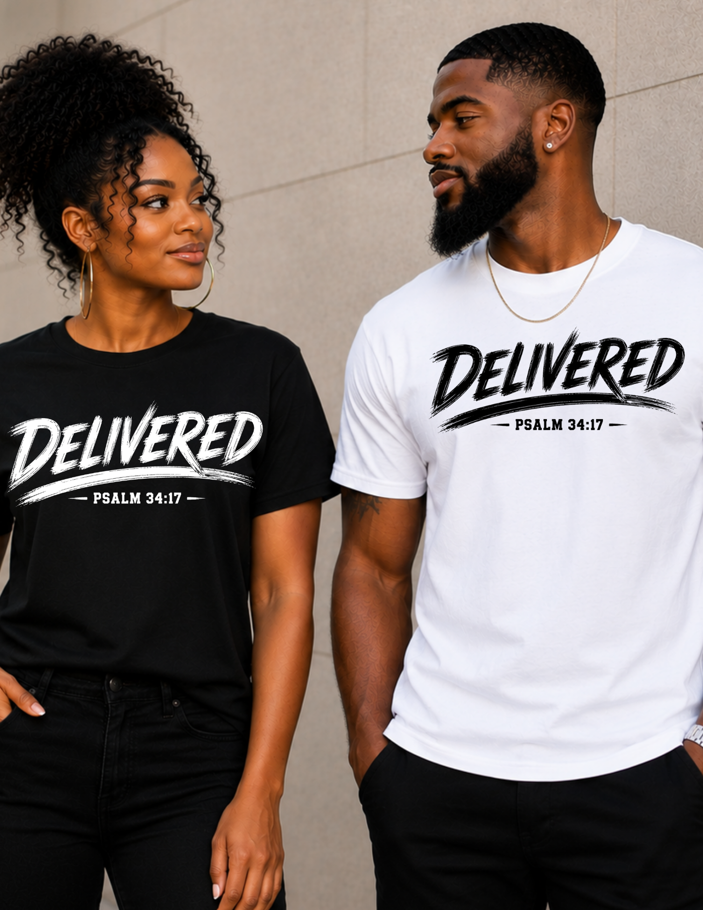 Delivered Psalm 34:17 Christian Faith Shirt
