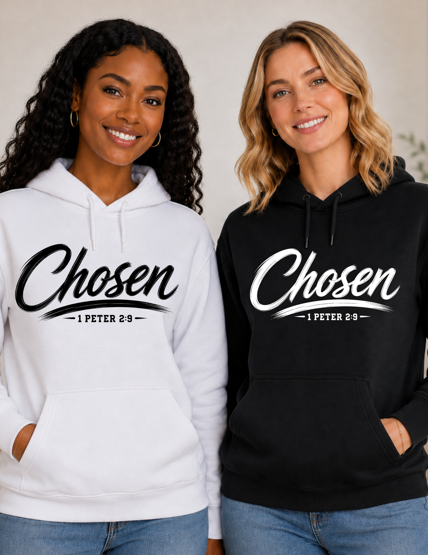 CHOSEN Christian Hoodie | Faith & Inspiration