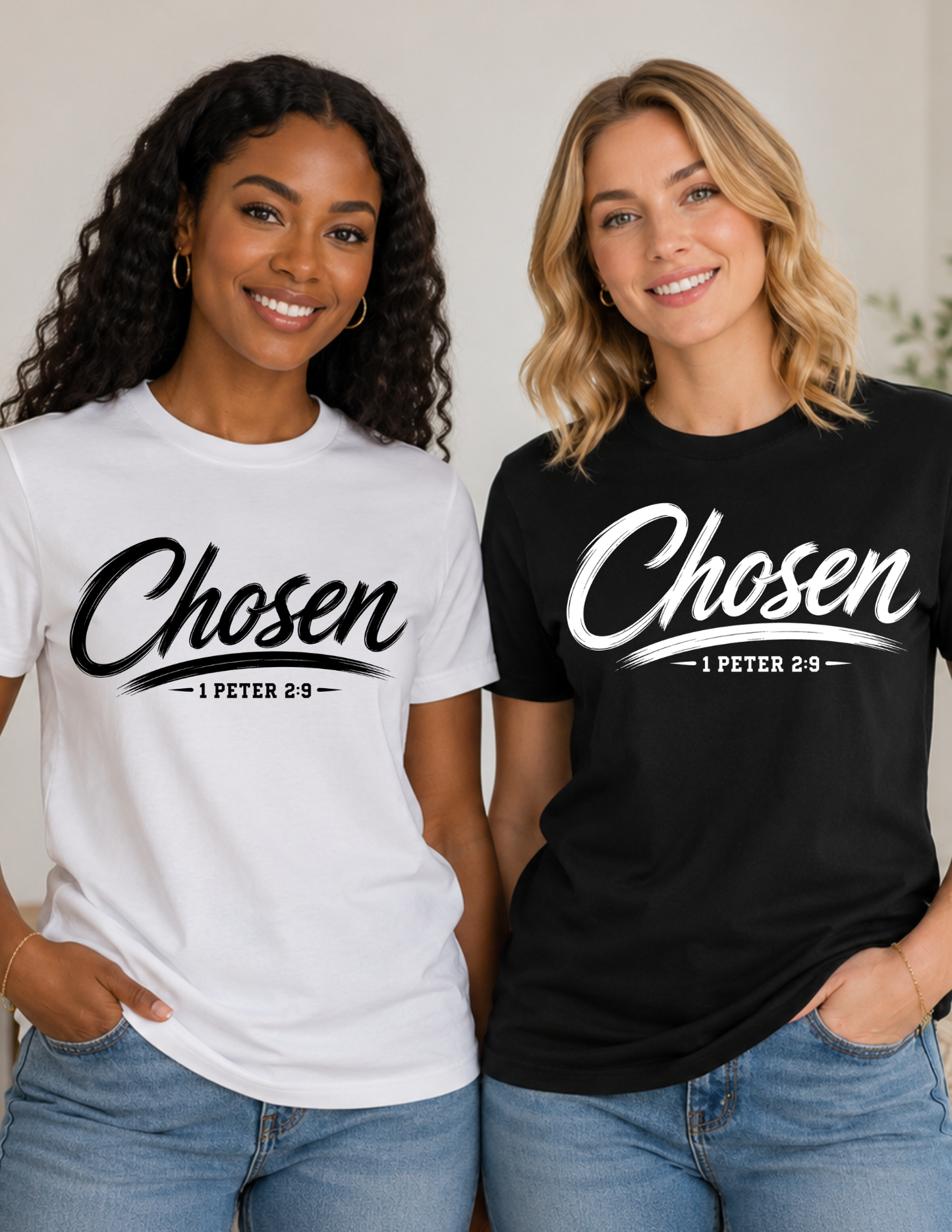 Chosen 1 Peter 2:9 Christian Faith Shirt