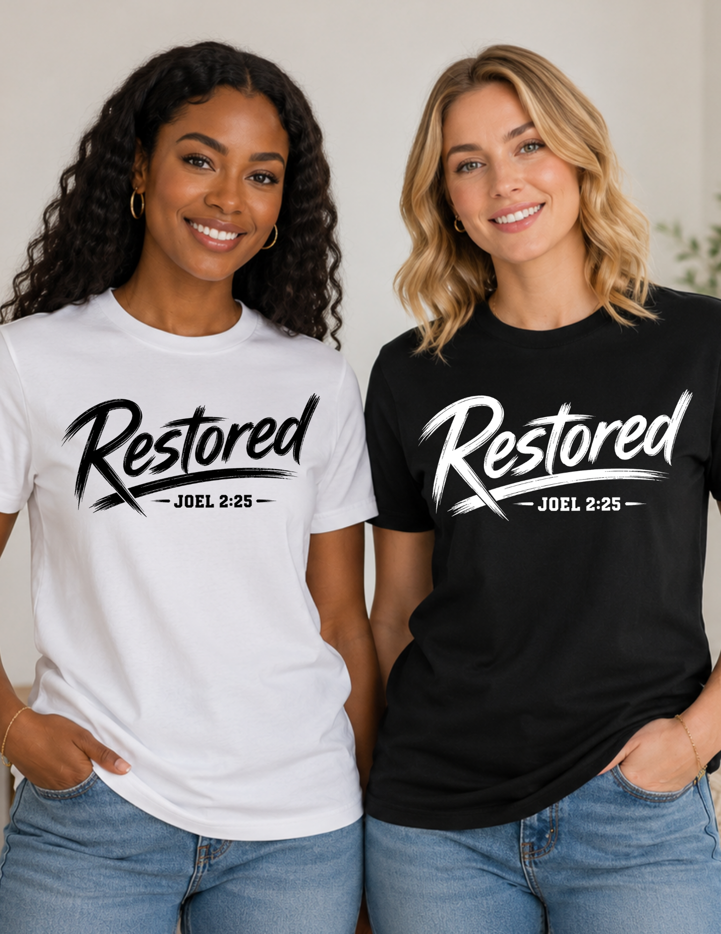 Restored Joel 2:25 Christian Faith Shirt