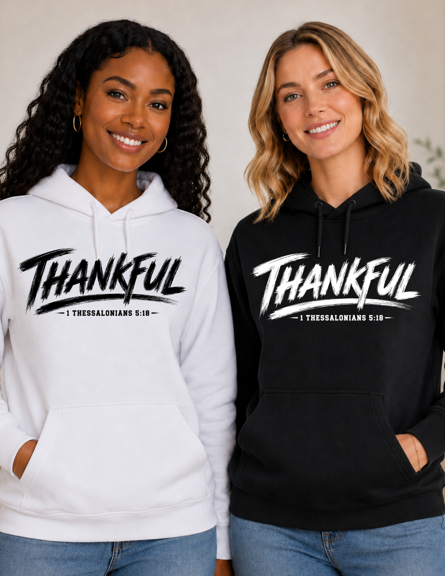 THANKFUL Christian Hoodie | Faith & Inspiration