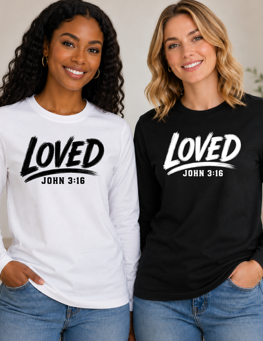LOVED Christian Sweatshirt | Faith & Inspiration