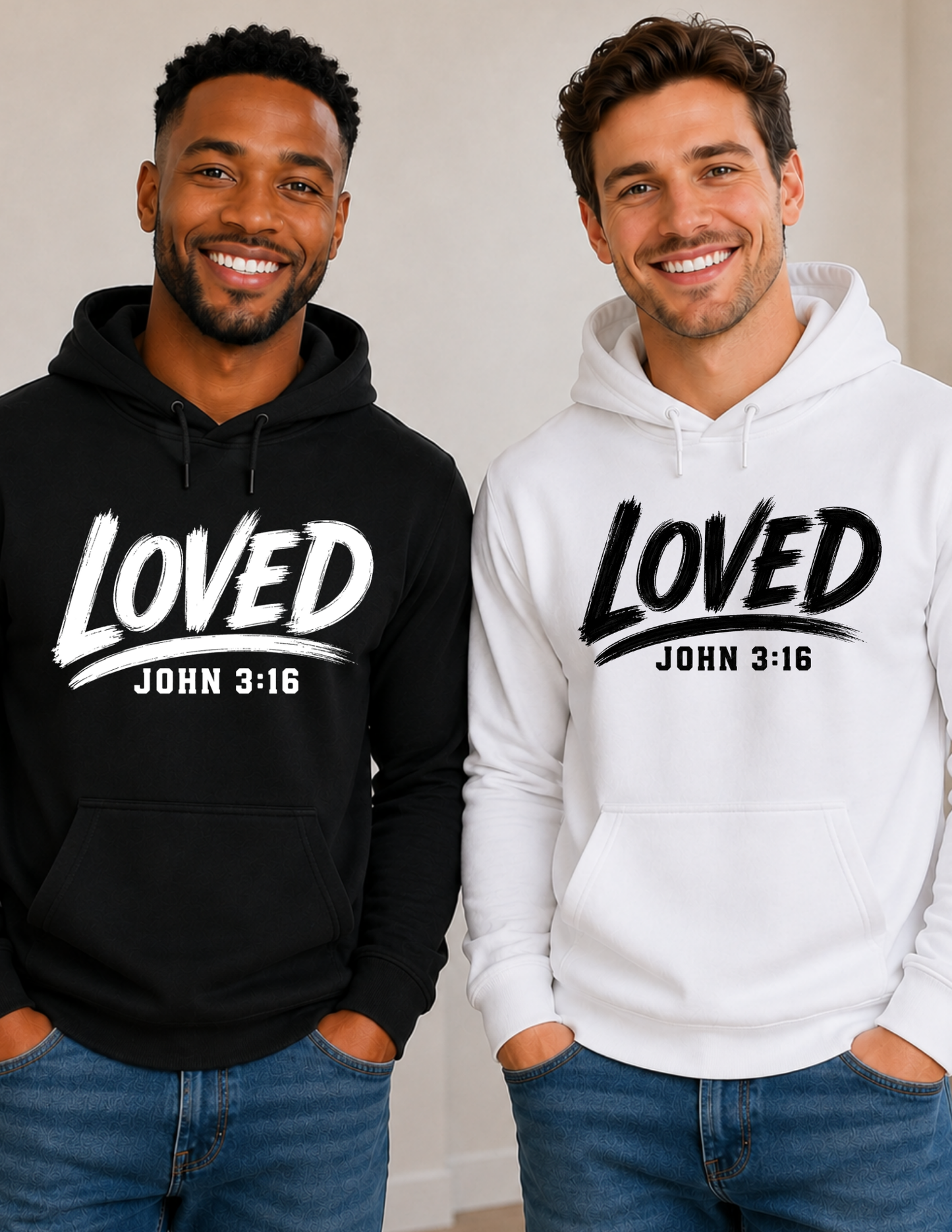 LOVED Christian Hoodie | Faith & Inspiration