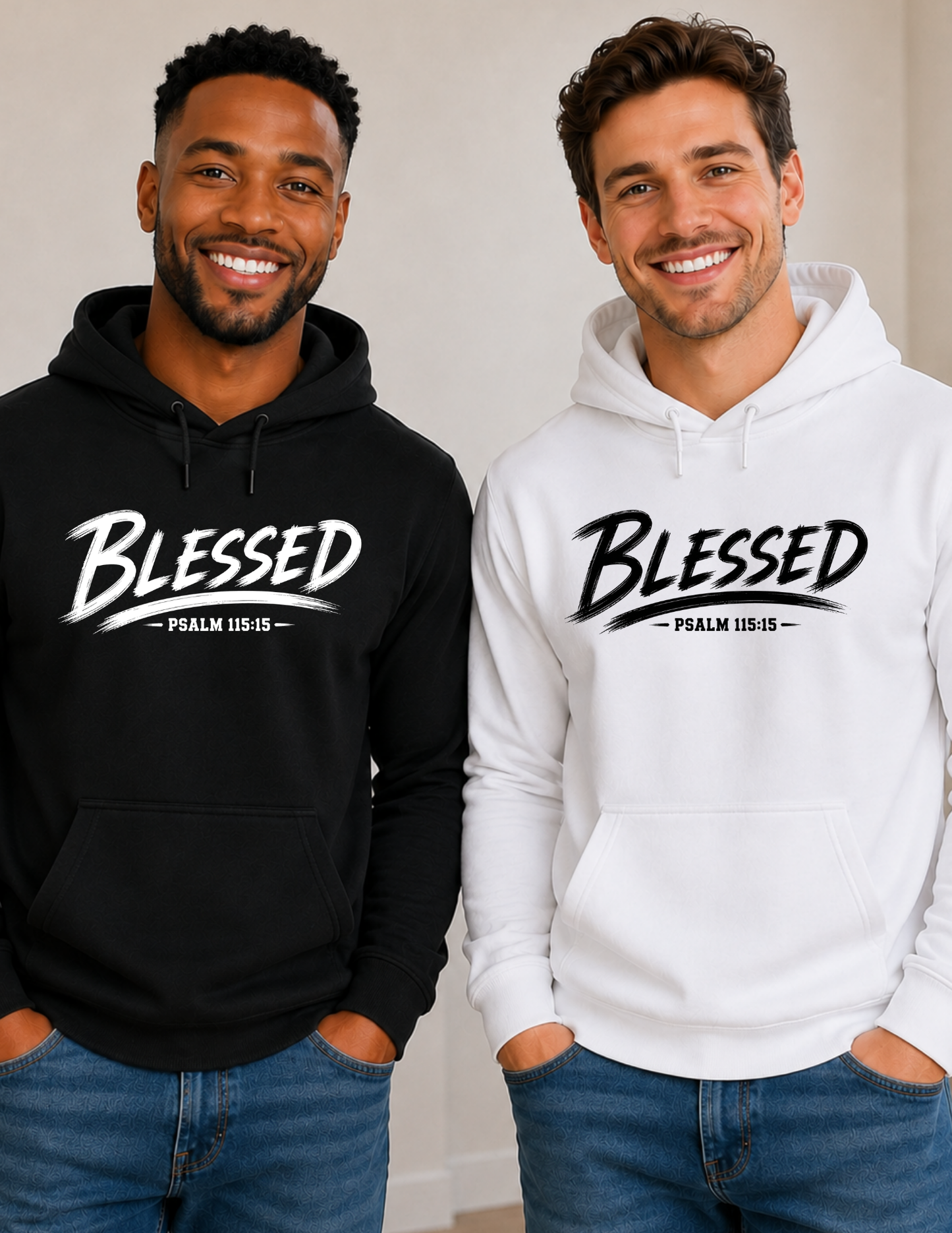BLESSED Christian Hoodie | Faith & Inspiration