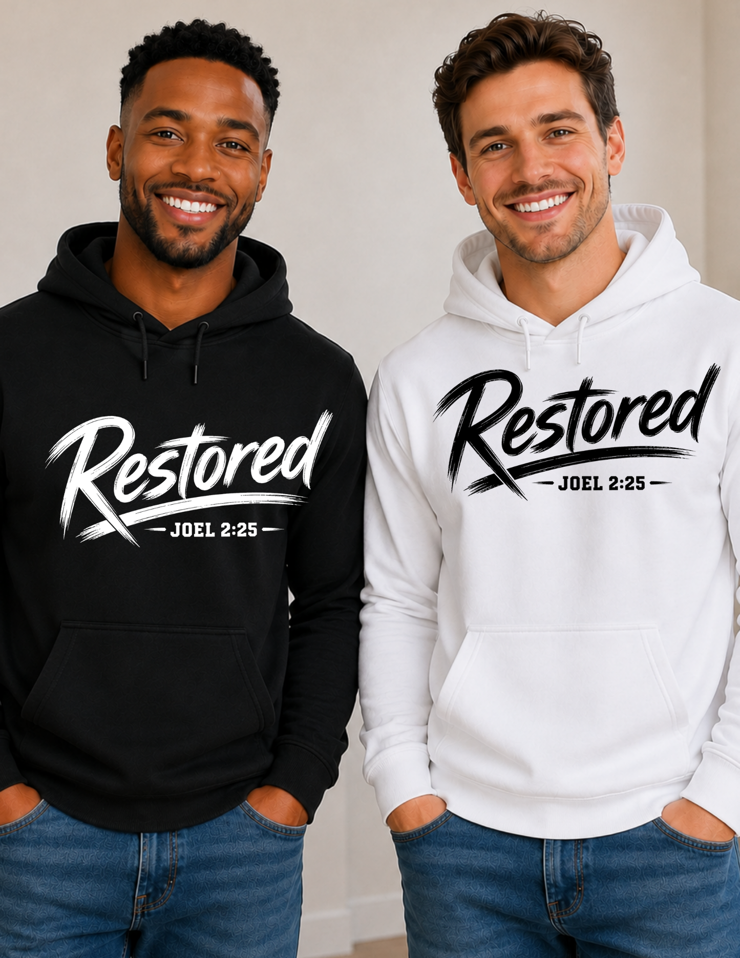 RESTORED Christian Hoodie | Faith & Inspiration