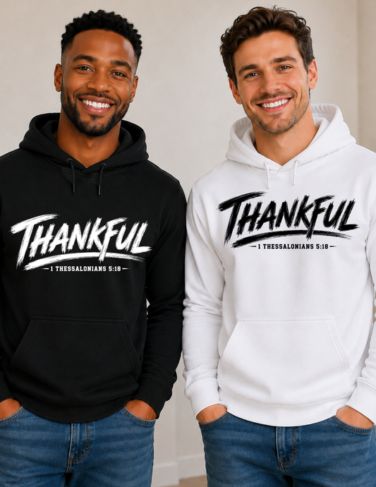 THANKFUL Christian Hoodie | Faith & Inspiration