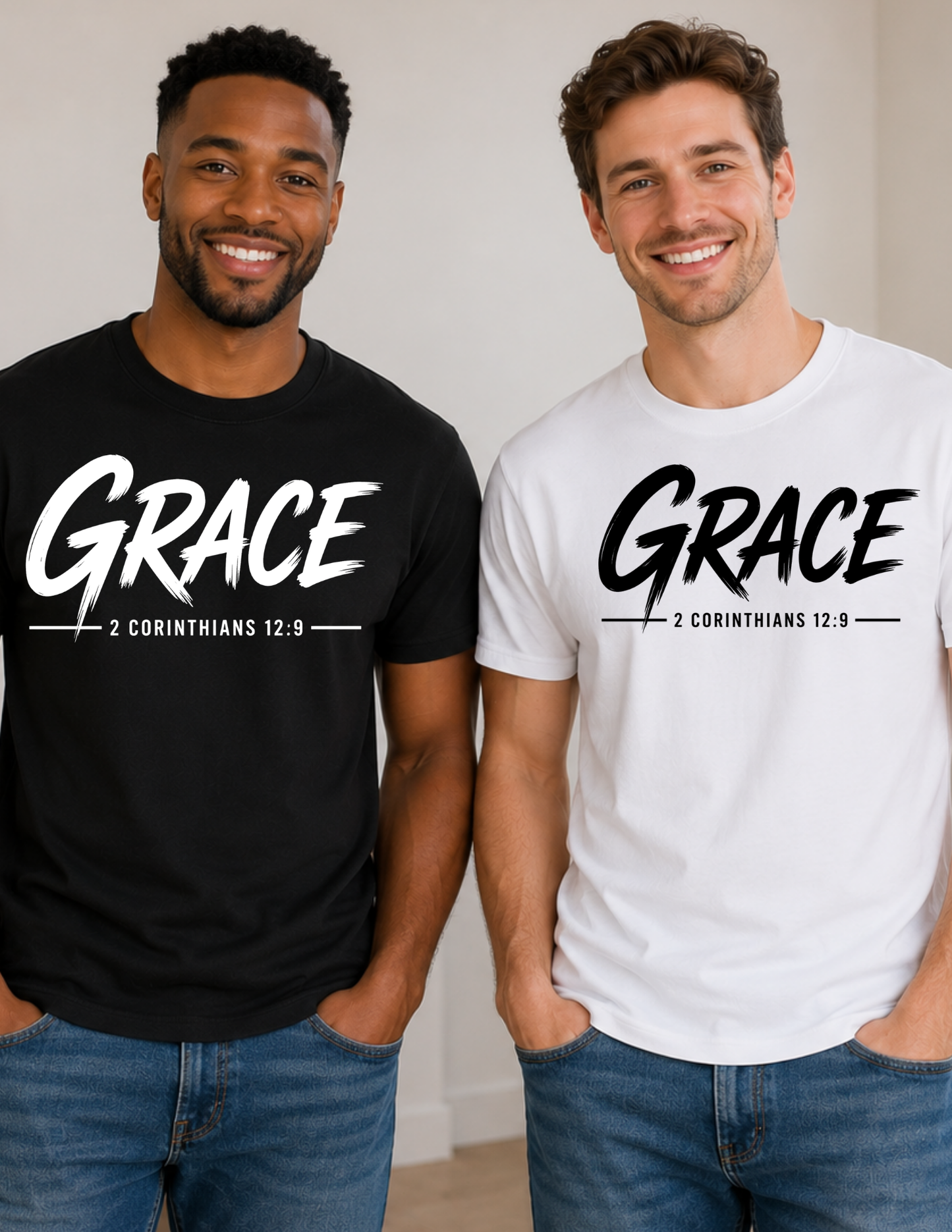 Grace 2 Corinthians 12:9 Christian Faith Shirt