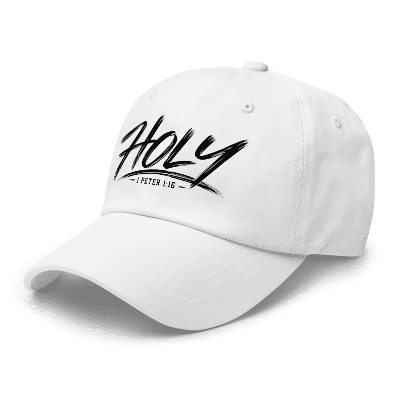 HOLY Christian Baseball Cap | 1 Peter 1:16 Faith Hat