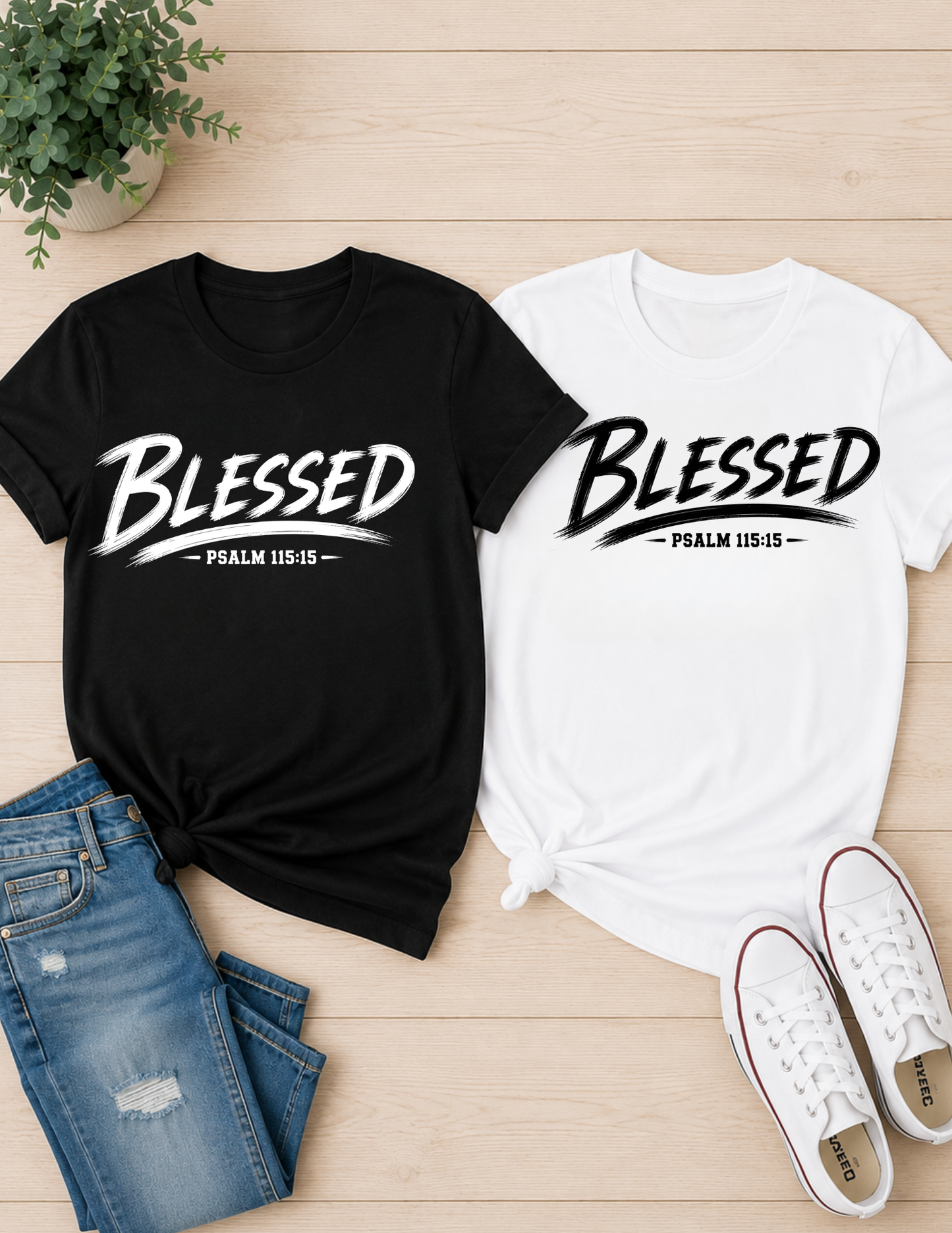 Blessed Psalm 115:15 Christian Faith Shirt