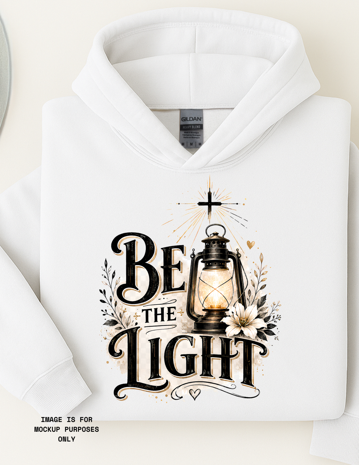 Be The Light Christian Faith Hoodie