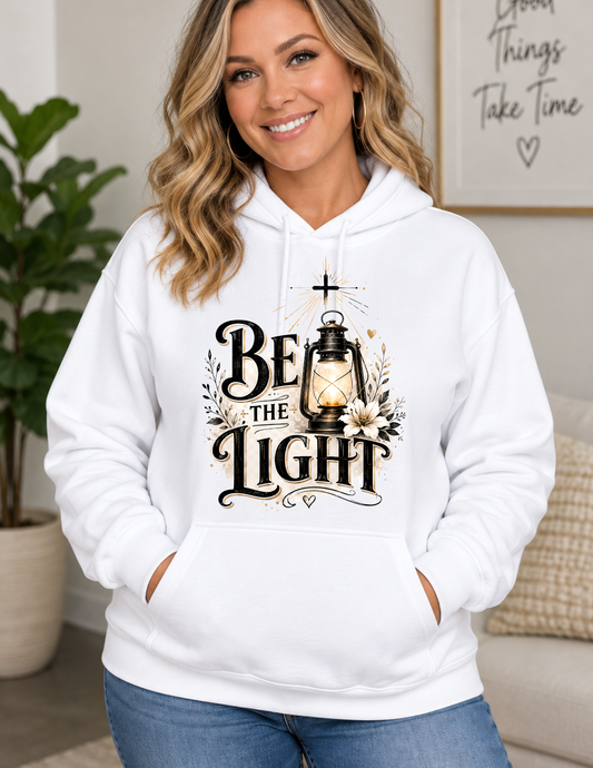 Be The Light Christian Faith Hoodie