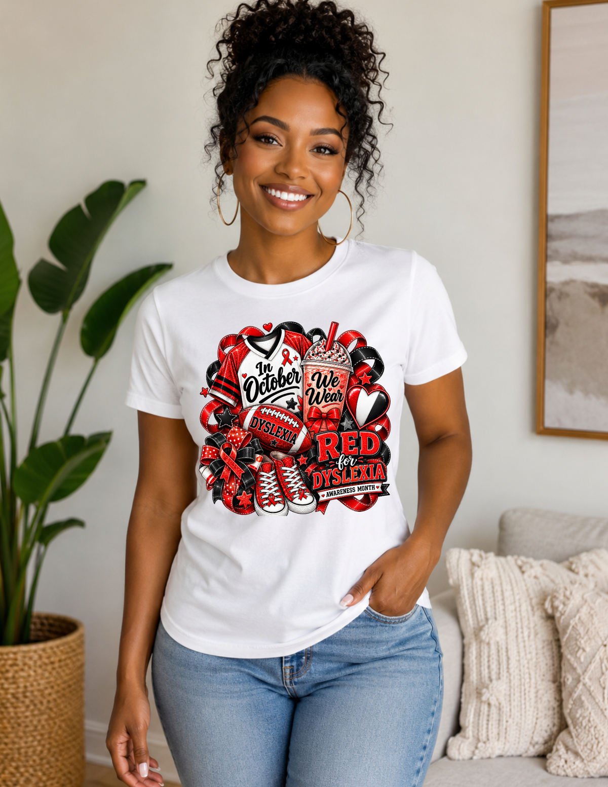Dyslexia Awareness T-Shirt - We See Things Differently