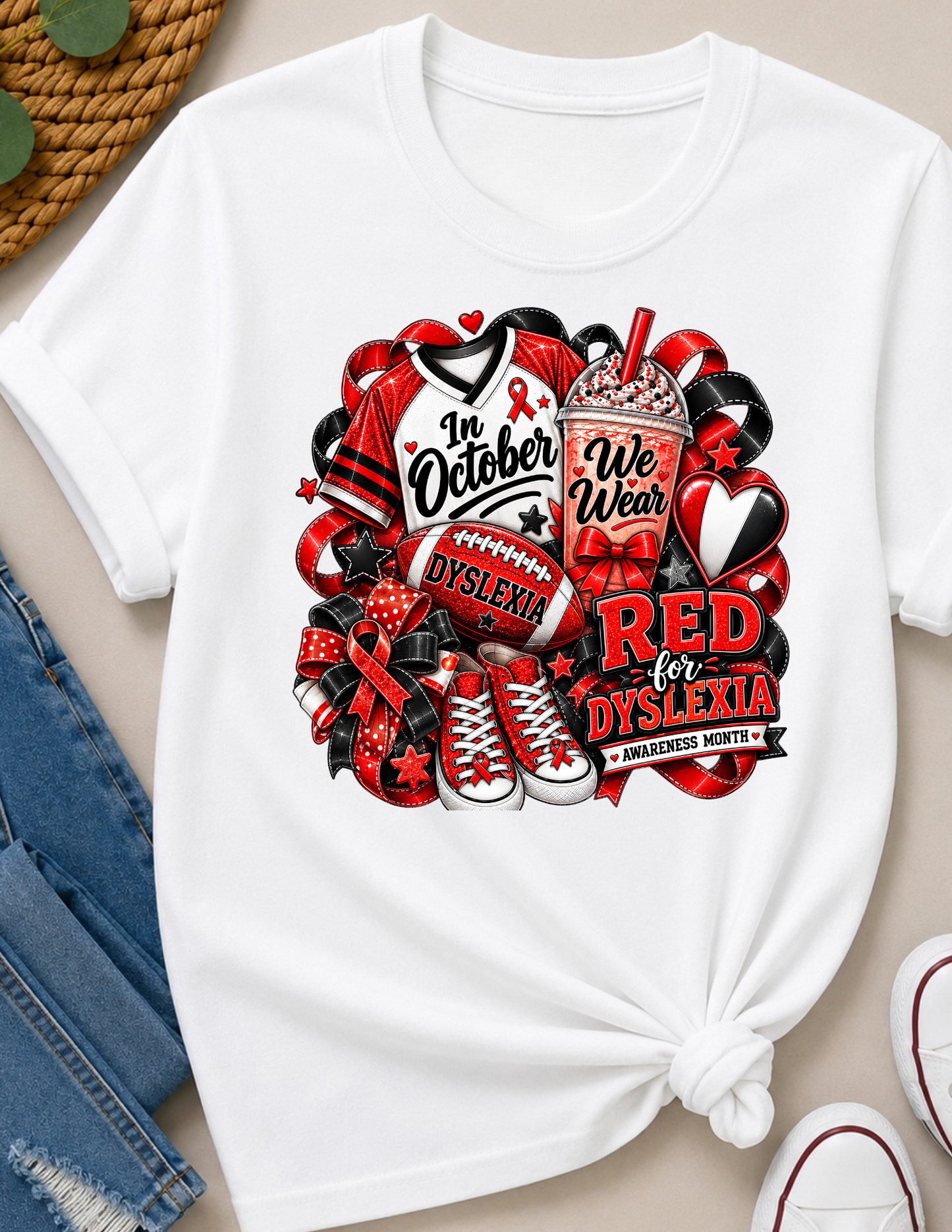 Dyslexia Awareness T-Shirt - We See Things Differently