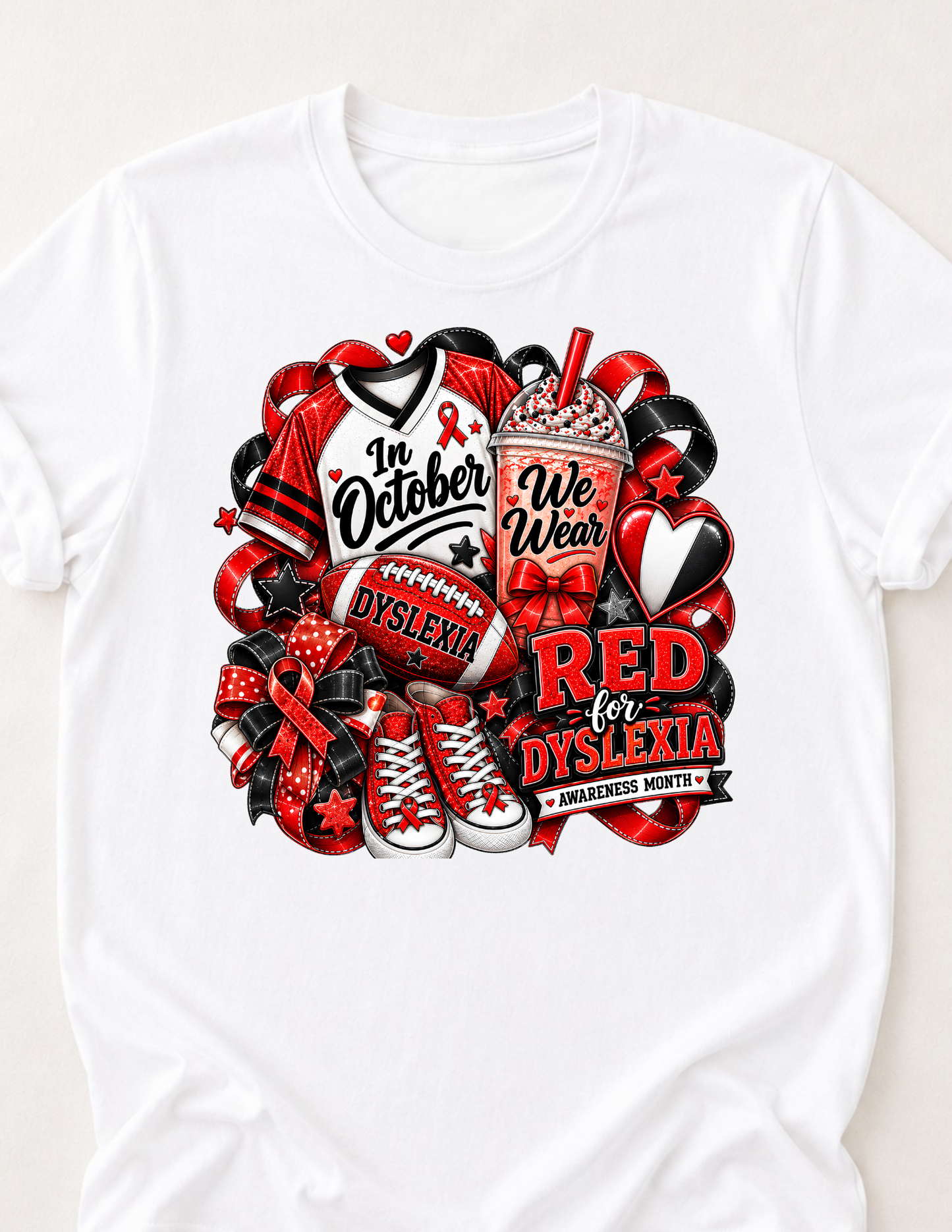 Dyslexia Awareness T-Shirt - We See Things Differently