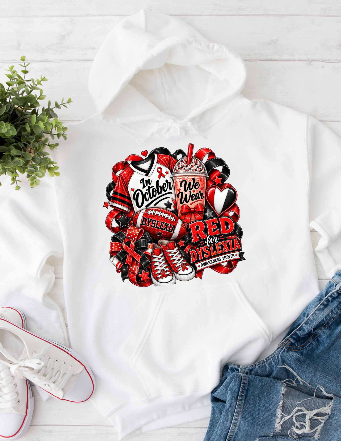 Dyslexia Awareness Sweatshirt - We See Things Differently
