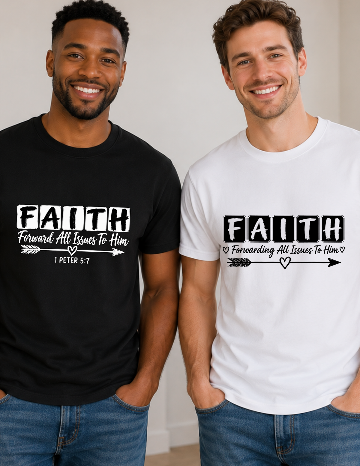F.A.I.T.H. Forwarding All Issues To Him Christian T-Shirt