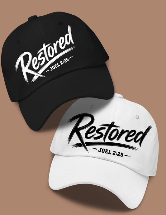 RESTORED Christian Hat | Faith & Inspiration