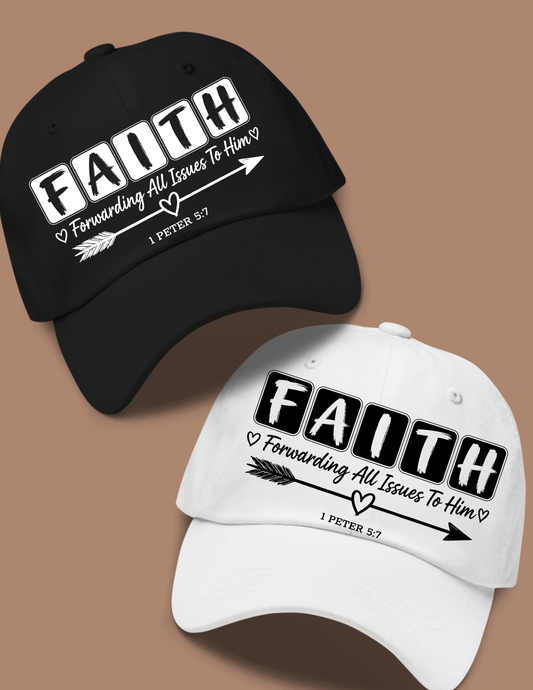 F.A.I.T.H. Forwarding All Issues To Him Christian Baseball Cap