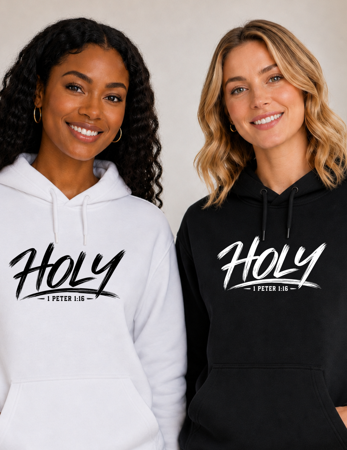 HOLY 1 Peter 1:16 Christian Hoodie