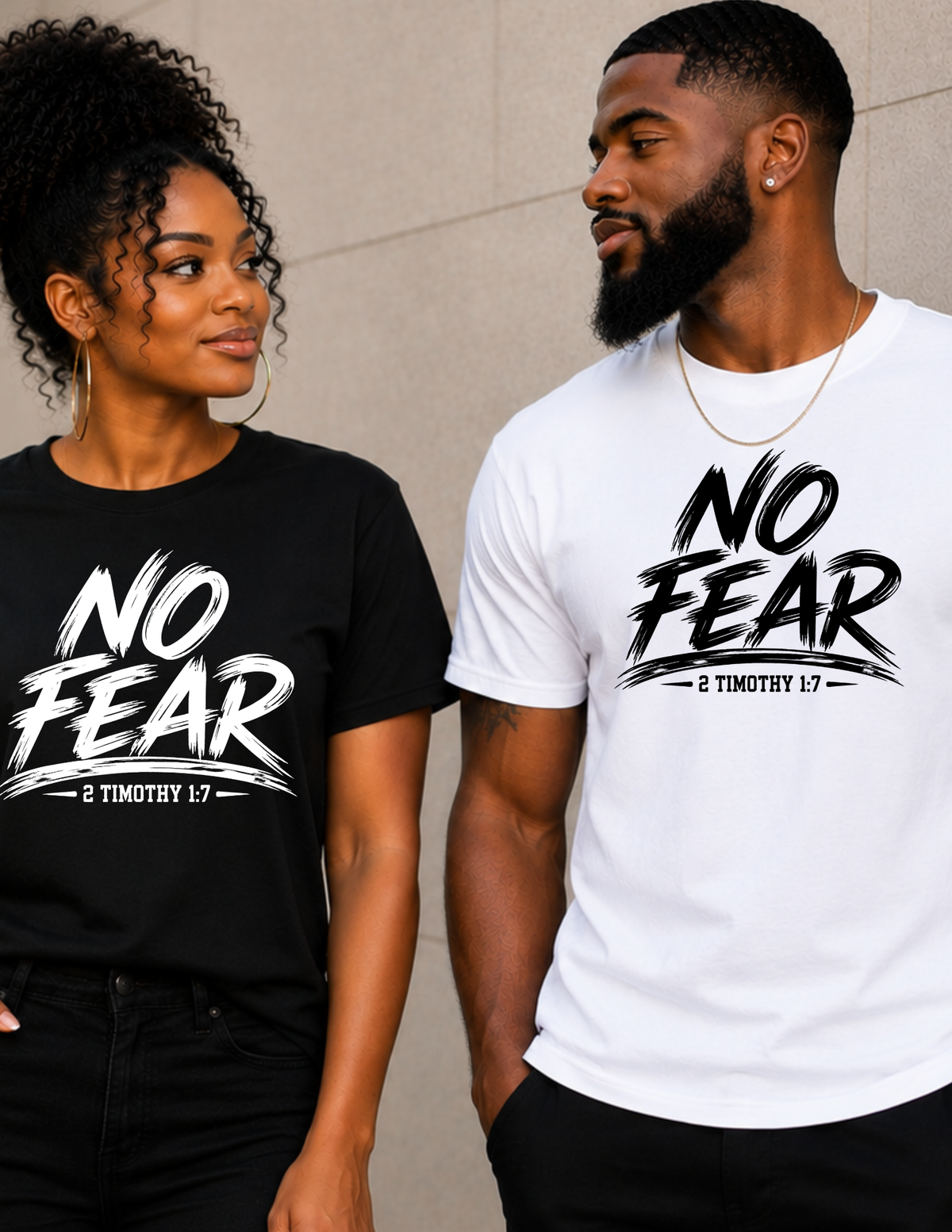 No Fear Psalm 23:4 Christian Faith T-Shirt