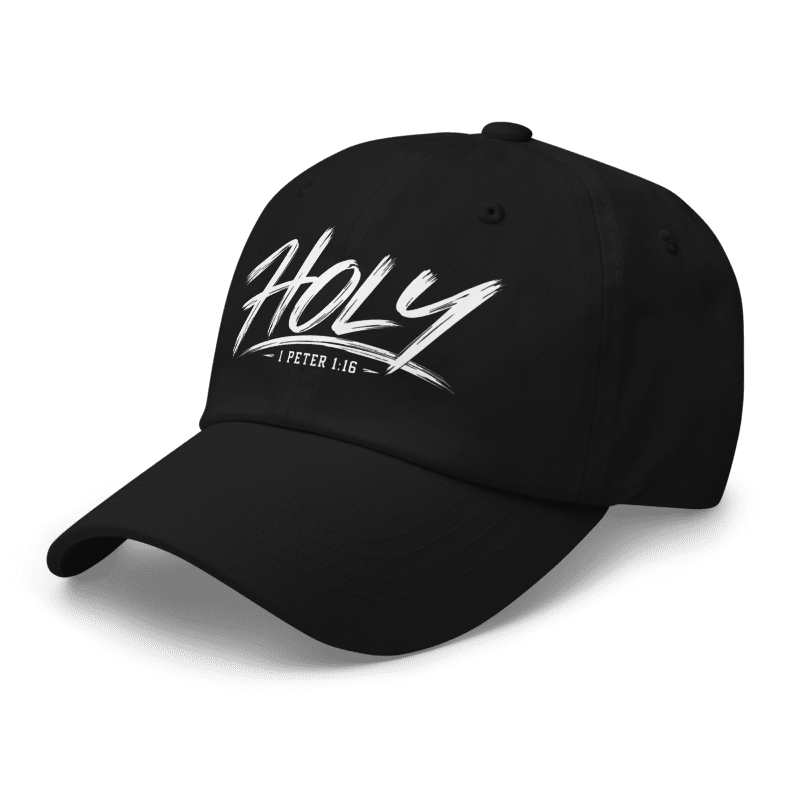 HOLY Christian Baseball Cap | 1 Peter 1:16 Faith Hat